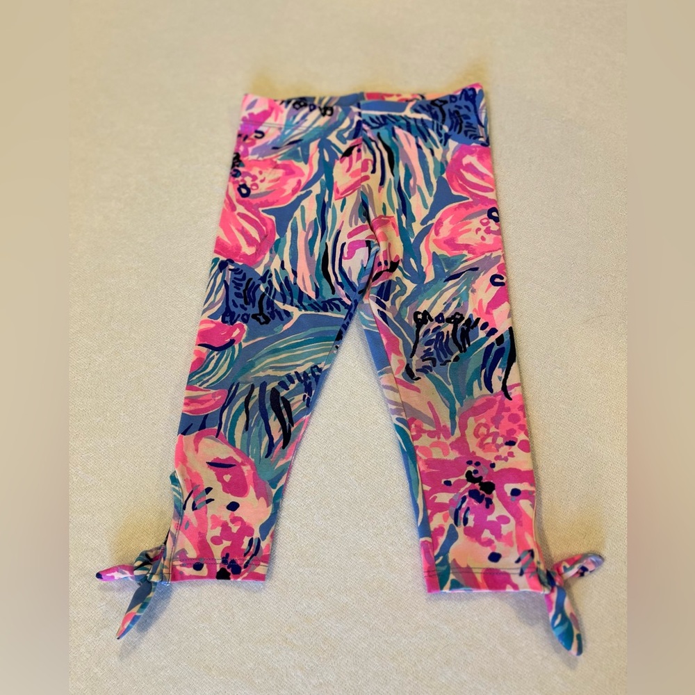 Lilly Pulitzer Girl’s Crop Leggings - Small (4-5)